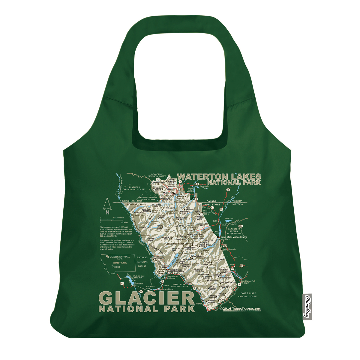 Glacier NP MapBag