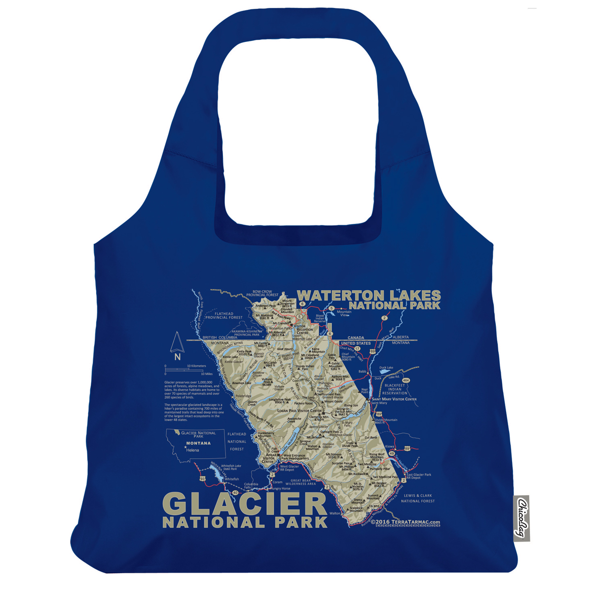 Glacier NP MapBag