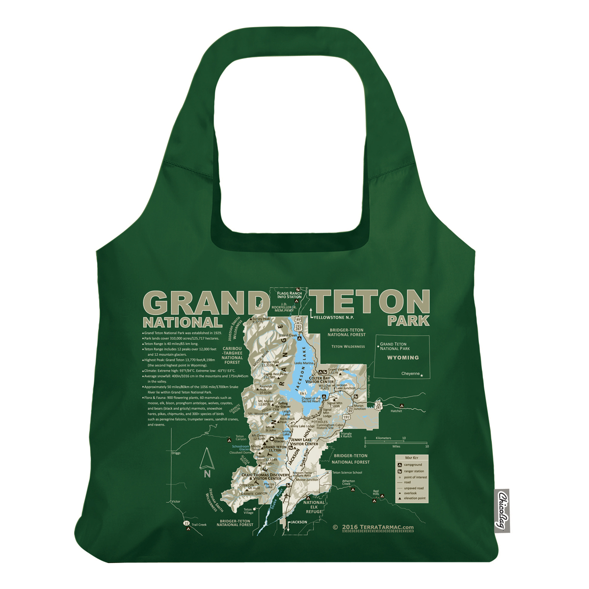 Grand Teton NP MapBag