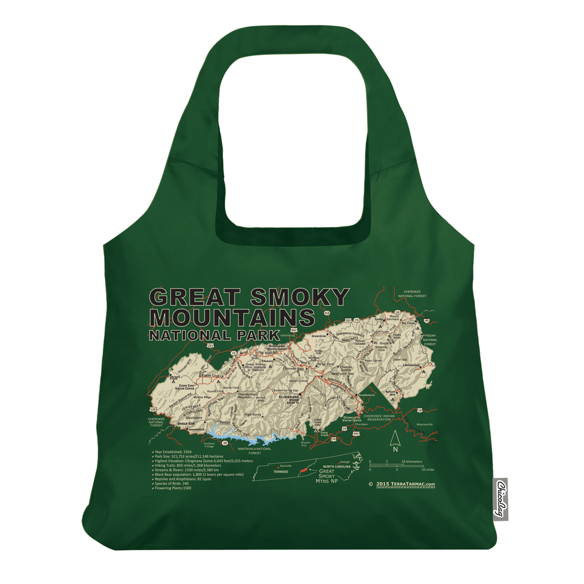 Great Smoky Mountains NP MapBag
