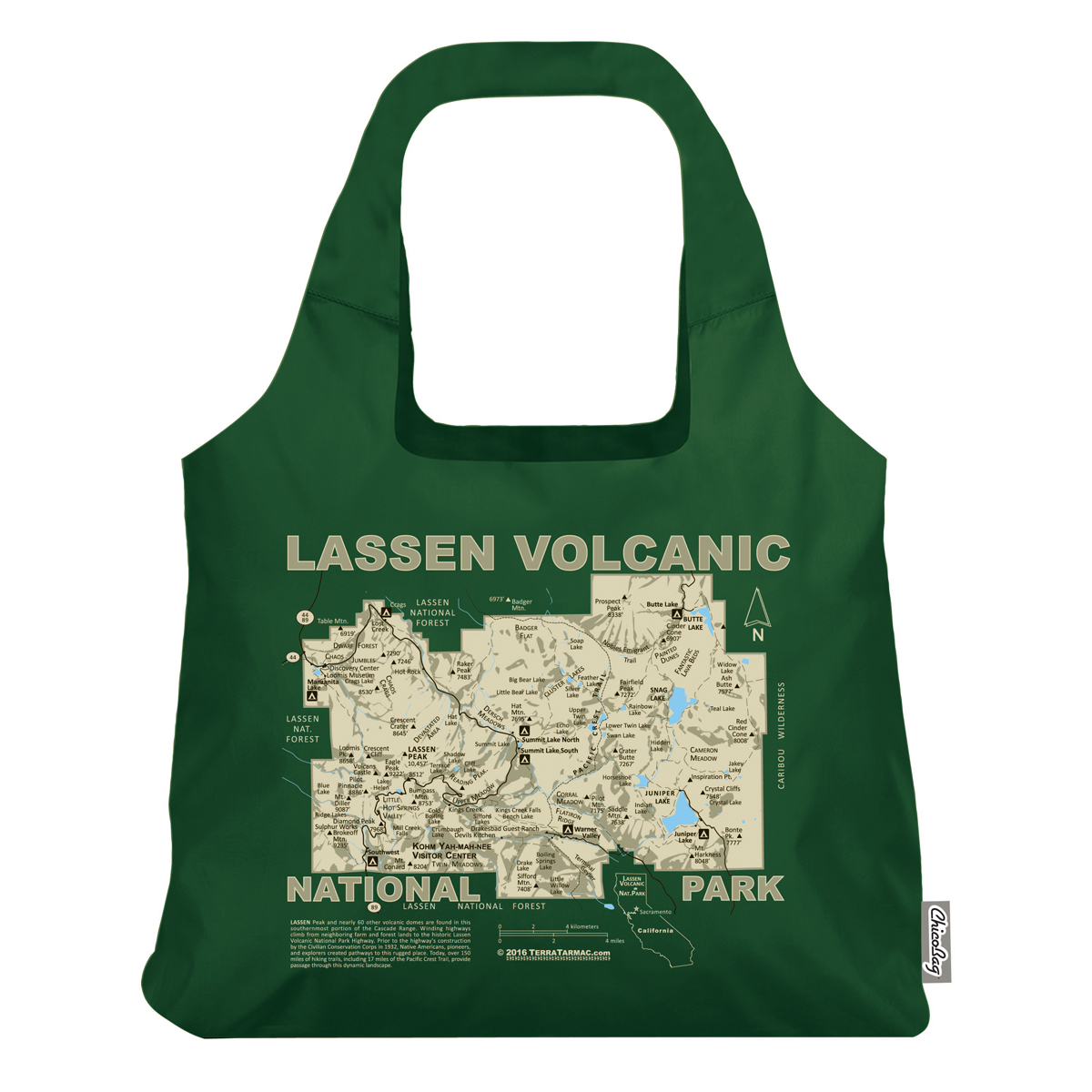 Lassen Volcanic NP MapBag