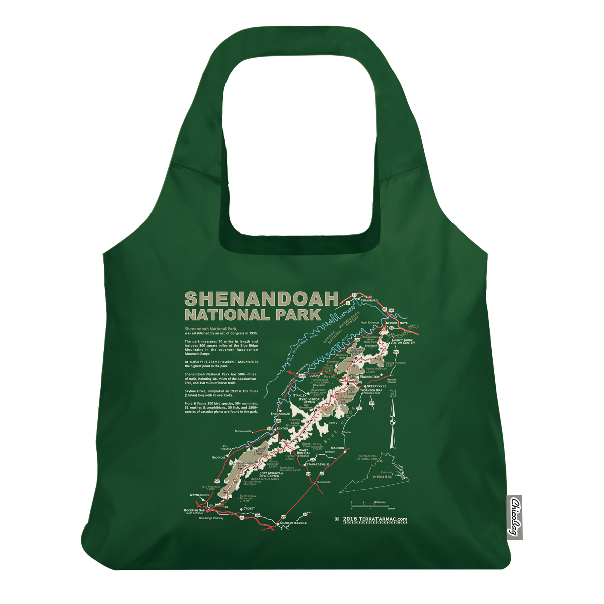 Shenandoah NP MapBag