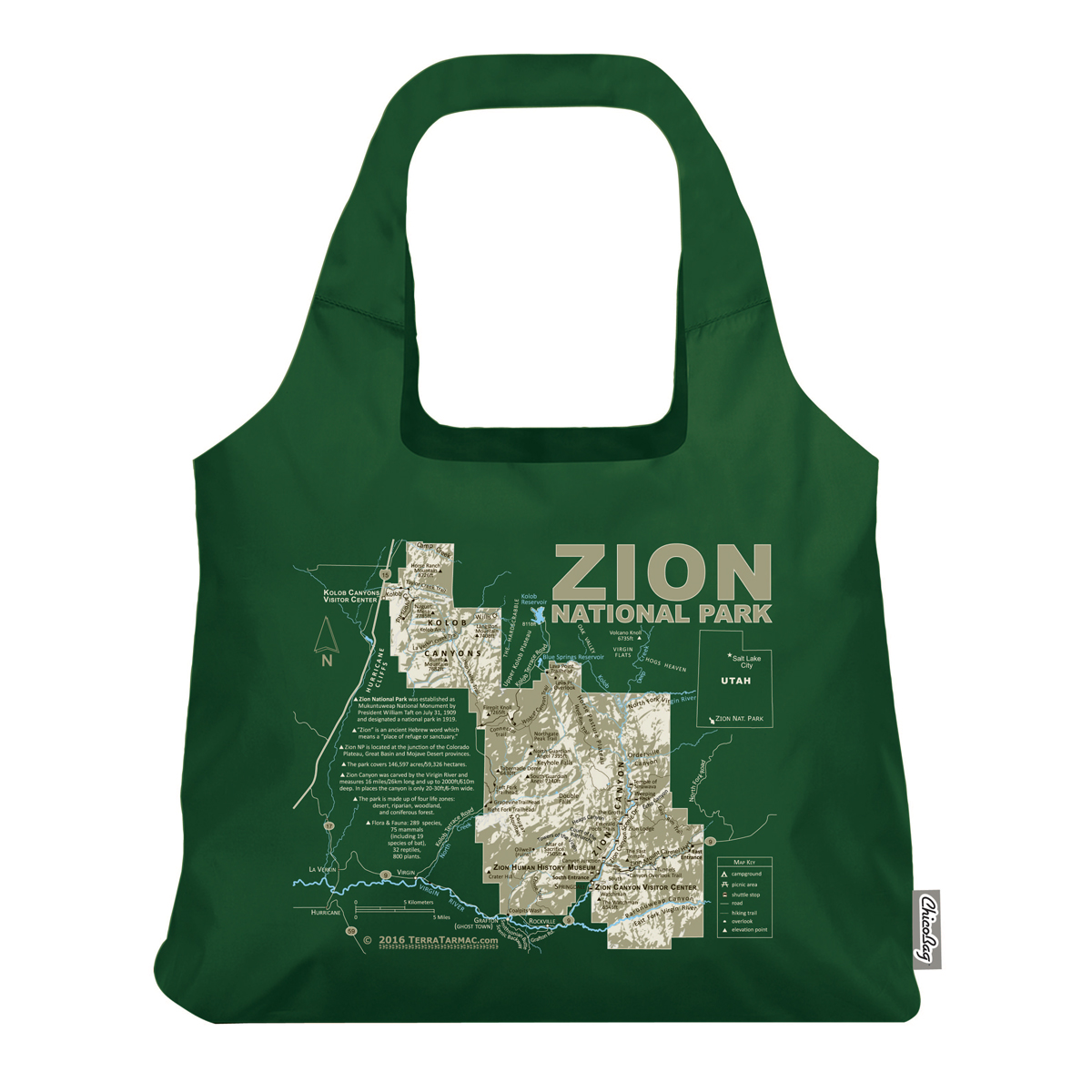 Zion NP MapBag